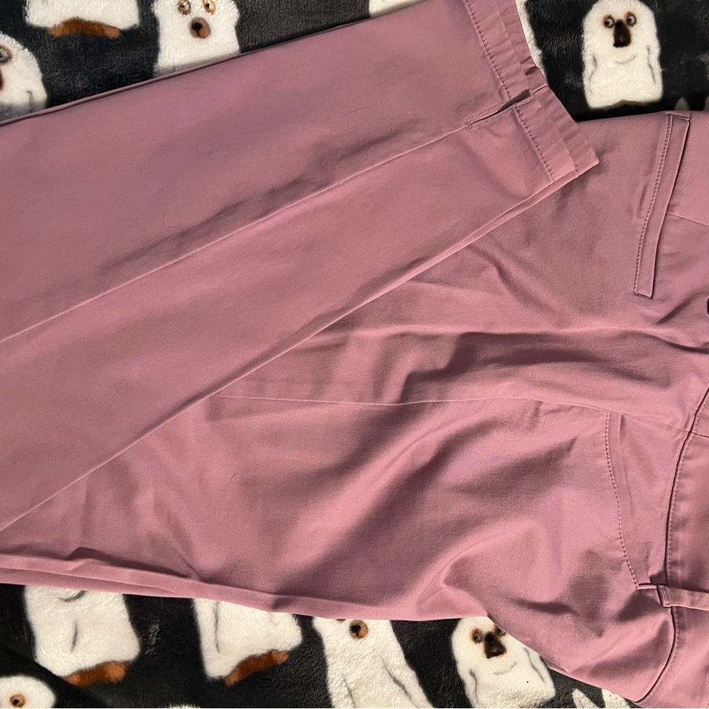 LOFT Women's Pink Straight Leg Pants